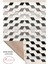 Modern Tasarım Geometrik Desenli Kaymaz Taban Dijital Baskı Halı Yolluk 3