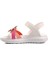 Şng 8010-F Beyaz-Fuşya-Pembe Kız Çocuk Sandalet 3