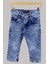 Mojo Erkek Çocuk 1-13 Yaş Slim Ft Taşlamalı Kot Pantolon Açık Mavi 1