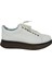 Beyaz Deri Erkek Sneaker Ayakkabı 1