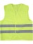 Reflektörlü Işçi Tipi Ikaz Yeleği (Neon Sarı) 12 Adet 2