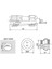 SD20 5 Pin 20MM Su Geçirmez Konnektör Takımı - Panel Tipi 2