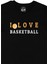 I Love Basket Siyah Tişört 2