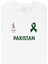 Paris 2024 Yaz Olimpiyatları Pakistan Beyaz Tişört 2