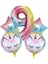 Unicorn 9 Yaş Folyo Balon Set 1