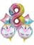 Unicorn 8 Yaş Folyo Balon Set 1