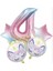 Unicorn 4 Yaş Folyo Balon Set 1