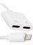Iphone,ipad Lightning Çoklayıcı,çoğaltıcı((Şarj ve Mikrofon+Ses Kullanımını Aynı Anda Sağlar)) 2