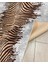 Zebra Desen Dijital Baskı Salon Halısı Yıkanabilir Kaymaz Taban Halı Yolluk 4