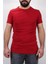4604 Kırmızı Bisiklet Yaka Erkek Tshirt 2
