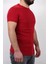 4604 Kırmızı Bisiklet Yaka Erkek Tshirt 3