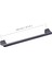 Doğanlar Techno 160 mm Mobilya Kulp Mat Siyah 1