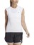 Bisiklet Yaka Düz Beyaz Kadın T-Shirt HR5730 Pad Xcıty Tee 4