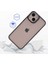 Apple iPhone 13 Case Kılıf Case, Kamera Lens Korumalı Elektroplatin Kaplama Sert Pc Koruyucu Colourful Platinum Serisi 3