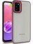 Samsung Galaxy A03S Kılıf Case, Kamera Lens Korumalı Elektroplatin Kaplama Sert Pc Koruyucu Colourful Platinum Serisi 1