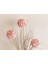 Grass Bush Plastik Tek Dal Yapay Çiçek 63 cm Pembe 2