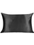 Beauty Pillow %100 İpek Yastık Kılıfı Siyah Renk (Standart 50X70CM) 4