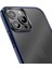 iPhone 12 Pro Max Uyumlu Kılıf Mat Parmak Izi Yapmayan Transparan Wlons H-Bom Kapak 2