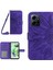 Xiaomi Için Redmi Note 12 4g HT04 Ayçiçeği Desen Stand Kapak Deri Cüzdan Omuz Kayışı ile Kılıf (Yurt Dışından) 1