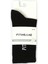 Premium Performance Crew Unisex Siyah Spor Çorap 1