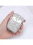 Airpods 1. Nesil / 2. Nesil Kılıf Diamond Swarovski Görünümlü Taşlı Gümüş 2