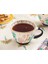 English Home Love Romance New Bone China Kupa 460 ml Lacivert-Pembe 1