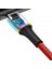 Halo, 3.0 A Usb-A & Usb-C Şarj & Data Aktarım Kablosu, 1 Metre, Kırmızı 3