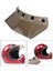 5 Snap Visor Pik Motosiklet Için Açık Yüz Brown1 (Yurt Dışından) 4