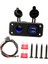 12 24V Çift USB Hızlı Şarj Soketi Outlet Deniz Tekneleri Için Mavi LED Işıklar (Yurt Dışından) 4