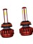 980 W 147000LM LED Far Ampülleri 4 Taraf 360 ° Işın Açısı Sürüş Işığı H11 (Yurt Dışından) 1