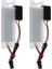 2x Araba Oto Arka 18-Led Numarası Plaka Işık Opel Zafira B Astra H Corsa D (Yurt Dışından) 2