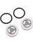 18MM Motosiklet Freni Ana Silindir Rezervuarı Görme Ayna Contası (Demir + (Yurt Dışından) 5