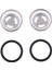 18MM Motosiklet Fren Görüşü Len Ayna Conta Ana Silindir Rezervuar Seti (Yurt Dışından) 4