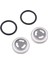 18MM Motosiklet Fren Görüşü Len Ayna Conta Ana Silindir Rezervuar Seti (Yurt Dışından) 5