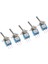 5x 3 Adet Pcb Geçiş Anahtarı Anlık Mini Metal Rocker Anahtarları Araba Motoru (Yurt Dışından) 3