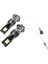 1 Çift H3 24 W 1200LM Araba Turbo LED Far Kitleri Ampul 6500K (Yurt Dışından) 3