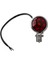 Motosiklet Krom LED Arka Durdurma Kuyruk Işığı Özel Streetfighter Lens Kırmızı (Yurt Dışından) 2