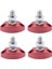 4pcs 6mm Paslanmaz Çelik Tek Saplama Güç Bağlantı Bloğu - Kırmızı (Yurt Dışından) 1