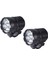 2x Motosiklet Bisiklet LED Far Spot Işığı LED Sis Far (Yurt Dışından) 1