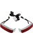 97-13 Touring Için Özel Krom LED Arka Motosiklet Saddle Çantası Işıkları (Yurt Dışından) 2