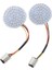 2pcs Kırmızı 50MM 2 "led Işık Dönüş Sinyali Ampul Ekleri Motosiklet Için (Yurt Dışından) 1