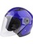 Açık Yüz 3/4 Nokta Motosiklet Kask - Boyut ve Renk Mavi M Seçin (Yurt Dışından) 1