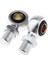2pcs Özel Motosiklet Şok Emici Arka Yuvarlak Göz Adaptörleri 12MM (Yurt Dışından) 2