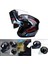 Tam Yüz Flip Up Motosiklet Kask Motocross Helm Hafif Off-Road Siyah (Yurt Dışından) 5