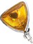 Kıyıcı Bobber Için 12V 55W Motosiklet Üçgen Far Lambası (Yurt Dışından) 3