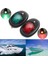 1 Çift Siyah Deniz Tekne Yat Işık 12 V LED Yay Gezinme Işıkları Kırmızı Yeşil (Yurt Dışından) 4
