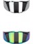2 Motosiklet Kask Renkli + Visor Için Tam Anti Uv Vizörü (Yurt Dışından) 1