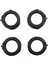 Honda CBR400 NC23 1987-1989 Için Siyah Kauçuk Karbüratör Arayüz Adaptörü (Yurt Dışından) 4