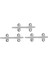 3 Adet 10 cm Yüksekliğinde Cilalı Tekne, Yat, Rıhtım, Dökme Halat Cleat (Yurt Dışından) 1