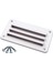 Beyaz Abs Panjur Plastik Panjurlu Havalandırma Rv Tekne Marine Yat 140X79MM Için (Yurt Dışından) 5